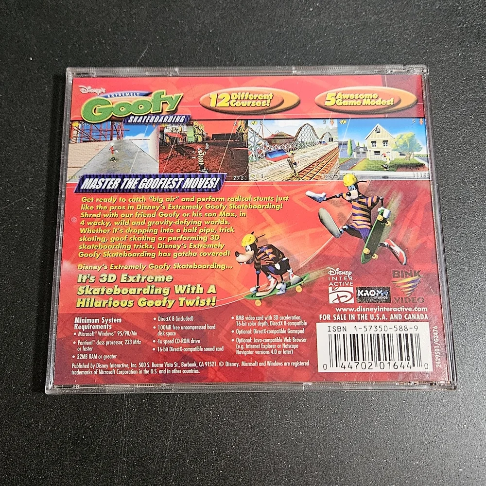 Disney's Extremely Goofy Skateboarding PC